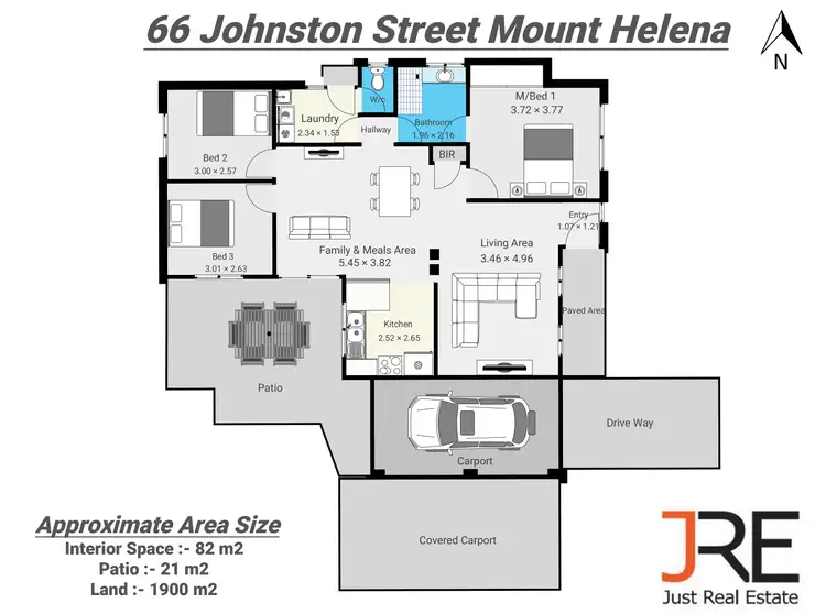 Floorplan of Homely house listing, 66 Johnston Street, Mount Helena WA 6082