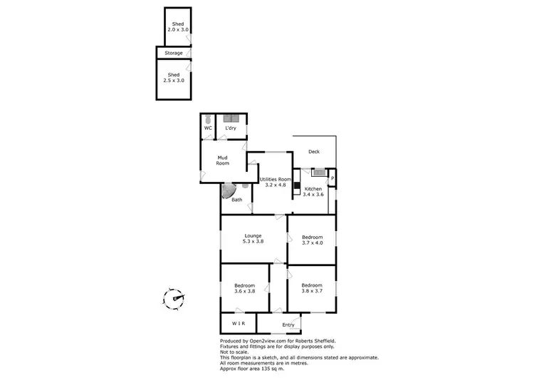Floorplan of Homely house listing, 160 Staverton Road, Roland TAS 7306