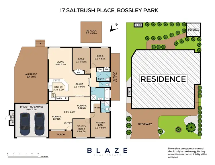 Floorplan of Homely house listing, 17 Saltbush Place, Bossley Park NSW 2176