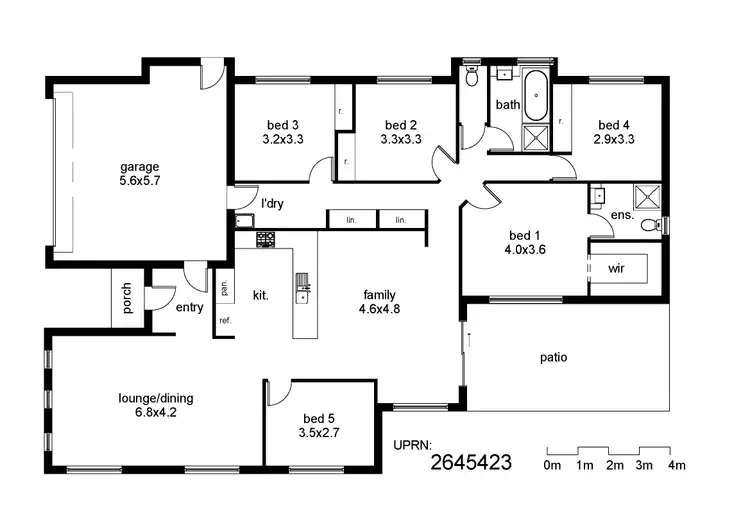 Floorplan of Homely house listing, Address available on request