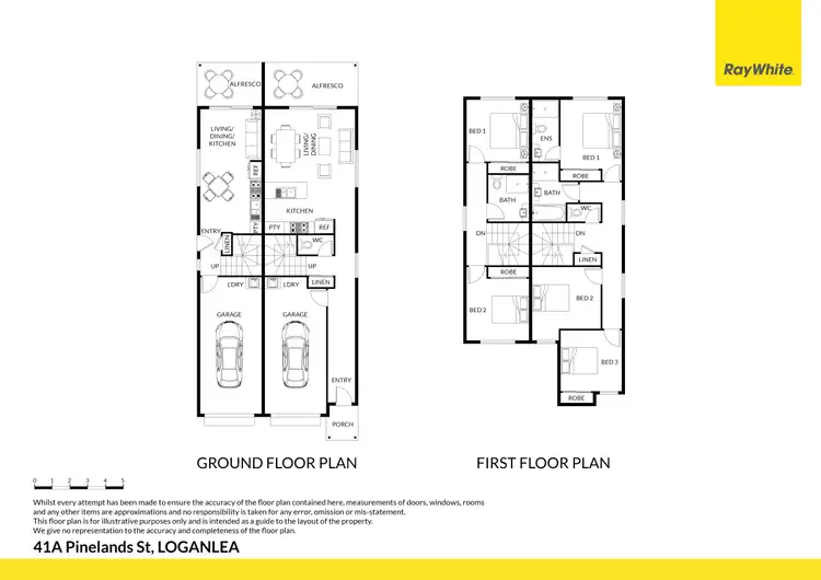 Floorplan of Homely house listing, 41A Pinelands Street, Loganlea QLD 4131