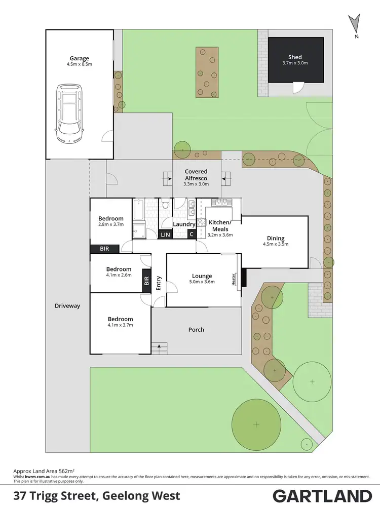 Floorplan of Homely house listing, 37 Trigg Street, Geelong West VIC 3218