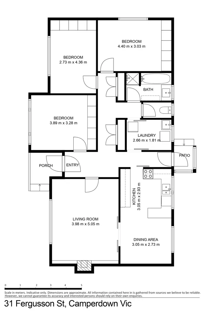 Floorplan of Homely house listing, 31 Fergusson Street, Camperdown VIC 3260