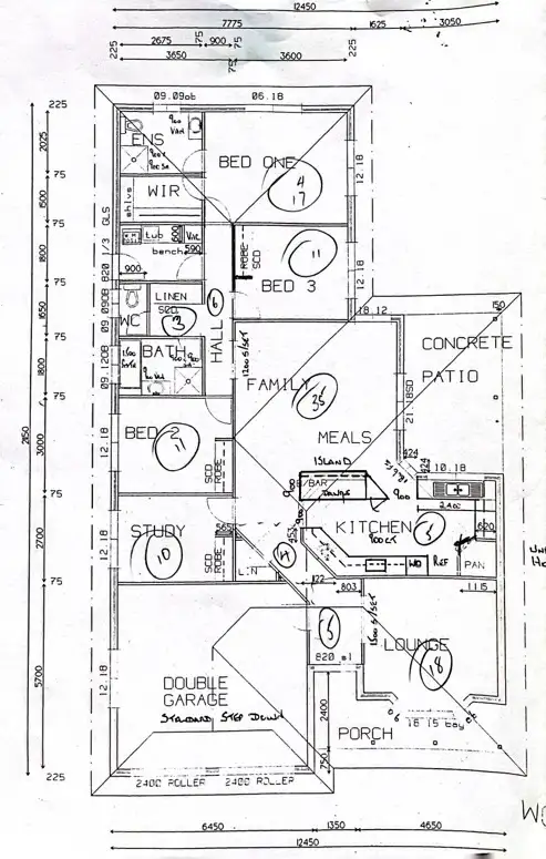 Floorplan of Homely rural property listing, 65 Durundur Street, Woodford QLD 4514