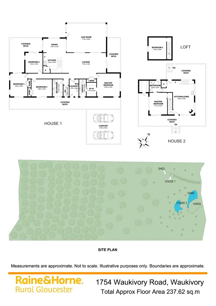 Floorplan of Homely rural property listing, 1754 Waukivory Road, Waukivory NSW 2422