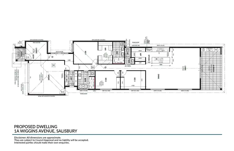 Floorplan of Homely land listing, 1A Wiggins Avenue, Salisbury SA 5108