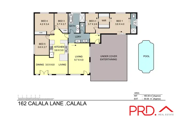 Floorplan of Homely house listing, 162 Calala Lane, Tamworth NSW 2340