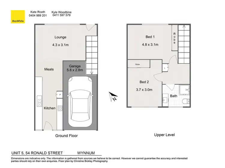 Floorplan of Homely townhouse listing, 5/42 Ronald Street, Wynnum QLD 4178