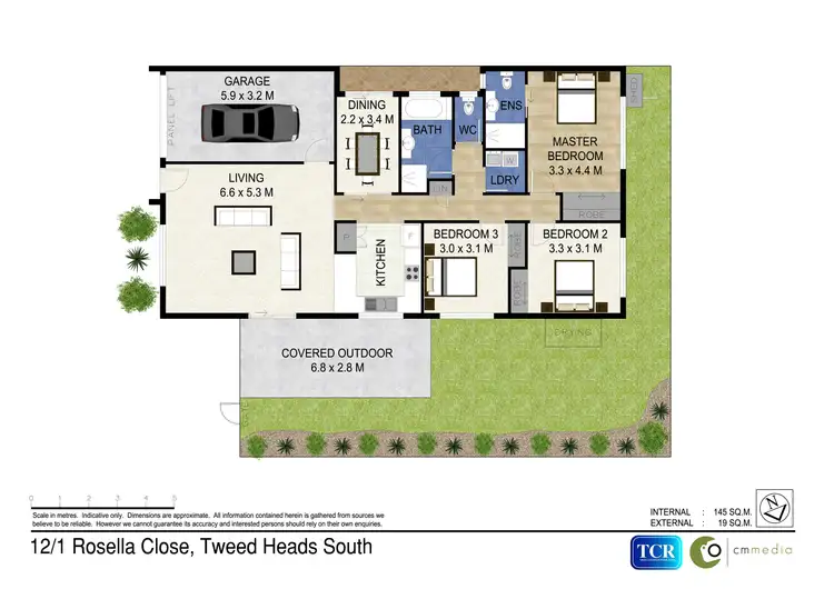 Floorplan of Homely house listing, 12/1 Rosella Close, Tweed Heads South NSW 2486