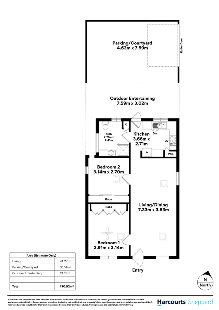 Floorplan of Homely house listing, 50 Alfred Street, Adelaide SA 5000