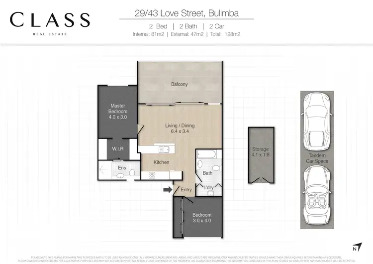 Floorplan of Homely apartment listing, 29/43 Love Street, Bulimba QLD 4171