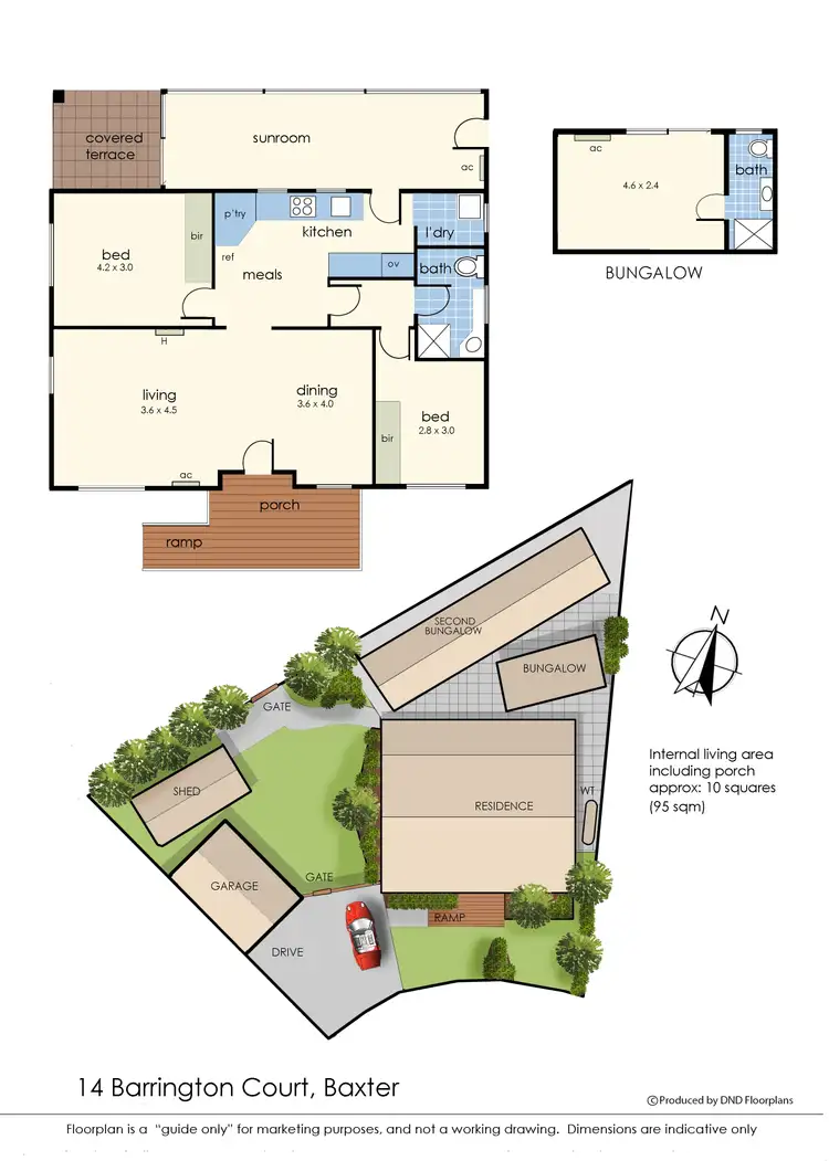 Floorplan of Homely house listing, 14 Barrington Court, Baxter VIC 3911