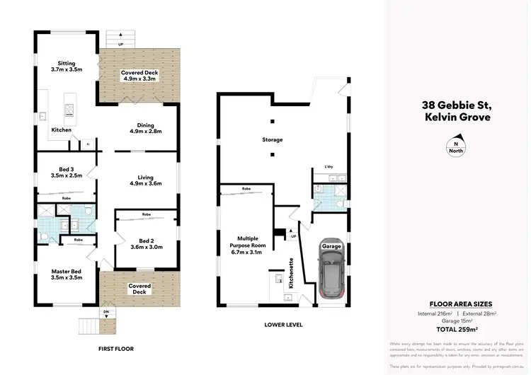 Floorplan of Homely house listing, 38 Gebbie Street, Kelvin Grove QLD 4059