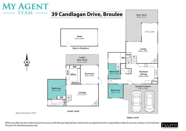 Floorplan of Homely house listing, 39 Candlagan Drive, Broulee NSW 2537