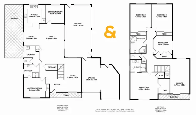 Floorplan of Homely house listing, 63 Gabriella Avenue, Cecil Hills NSW 2171