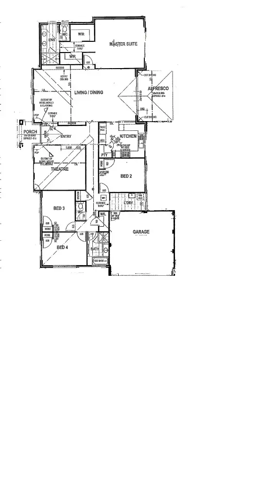 Floorplan of Homely house listing, 5 Diego Entrance, Southern River WA 6110