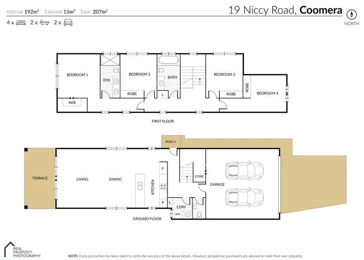Floorplan of Homely house listing, 19 Niccy Road, Coomera QLD 4209
