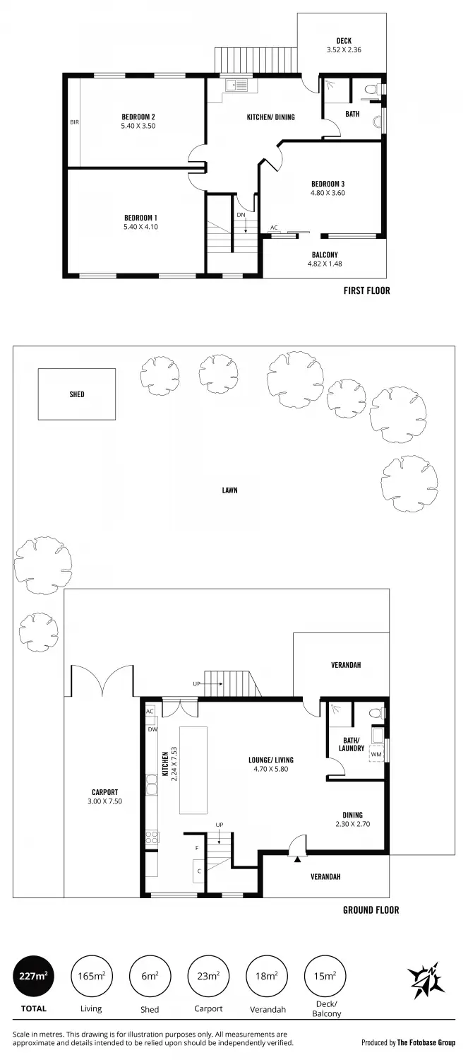 Floorplan of Homely house listing, 13 Helen Avenue, Aldinga Beach SA 5173