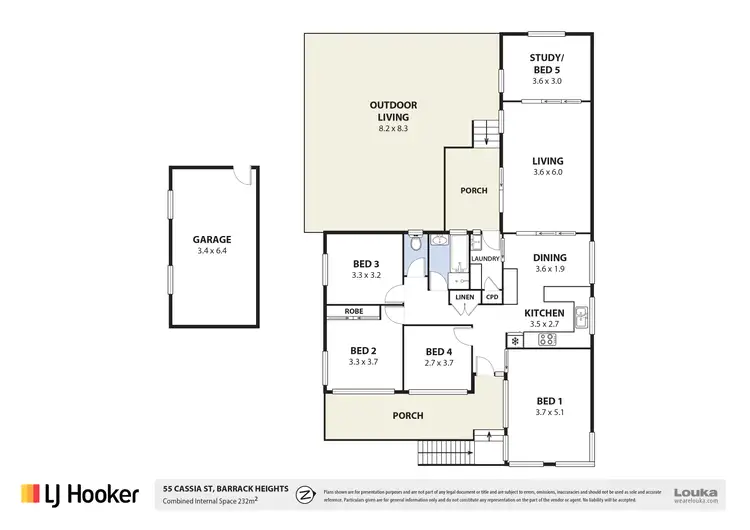 Floorplan of Homely house listing, 55 Cassia Street, Barrack Heights NSW 2528