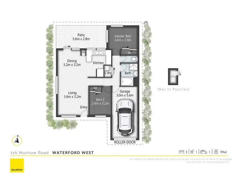 Floorplan of Homely house listing, 11A Muchow Road, Waterford West QLD 4133