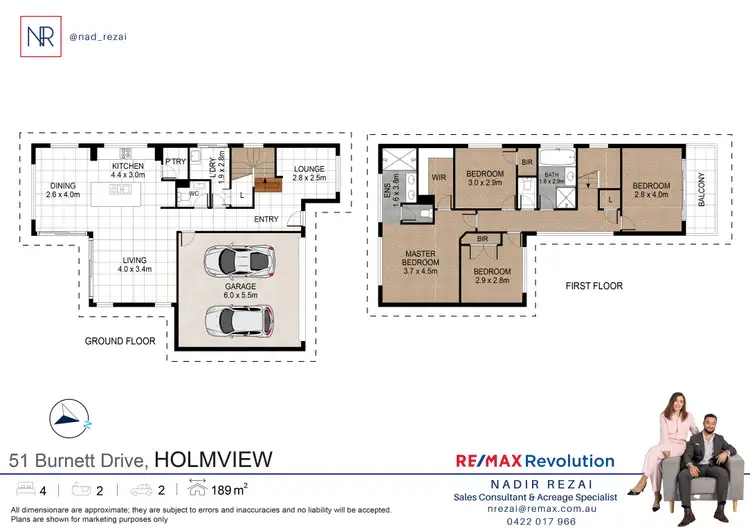 Floorplan of Homely house listing, 51 Burnett Drive, Holmview QLD 4207
