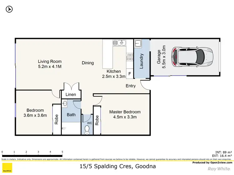 Floorplan of Homely unit listing, 15/5 Spalding Crescent, Goodna QLD 4300
