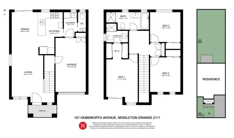 Floorplan of Homely house listing, 107 Hemsworth Avenue, Middleton Grange NSW 2171