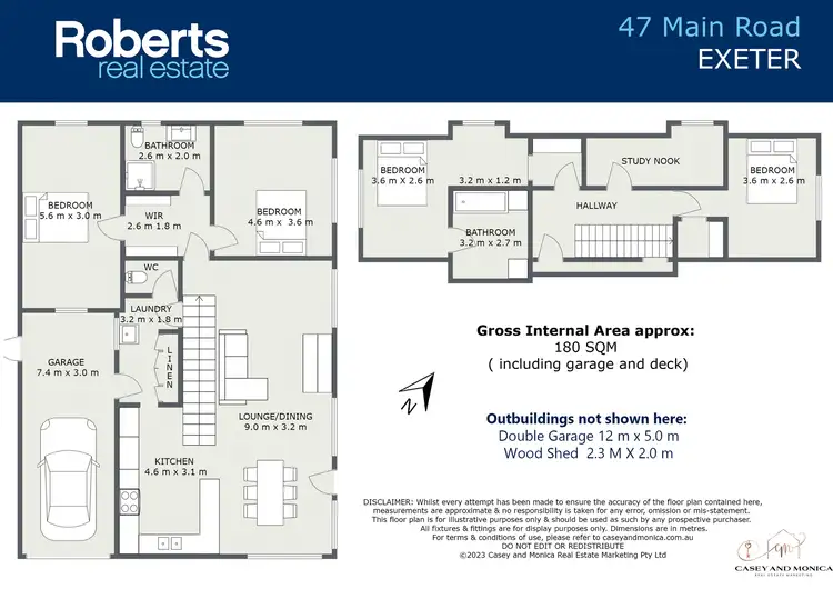 Floorplan of Homely house listing, 47 Main Road, Exeter TAS 7275