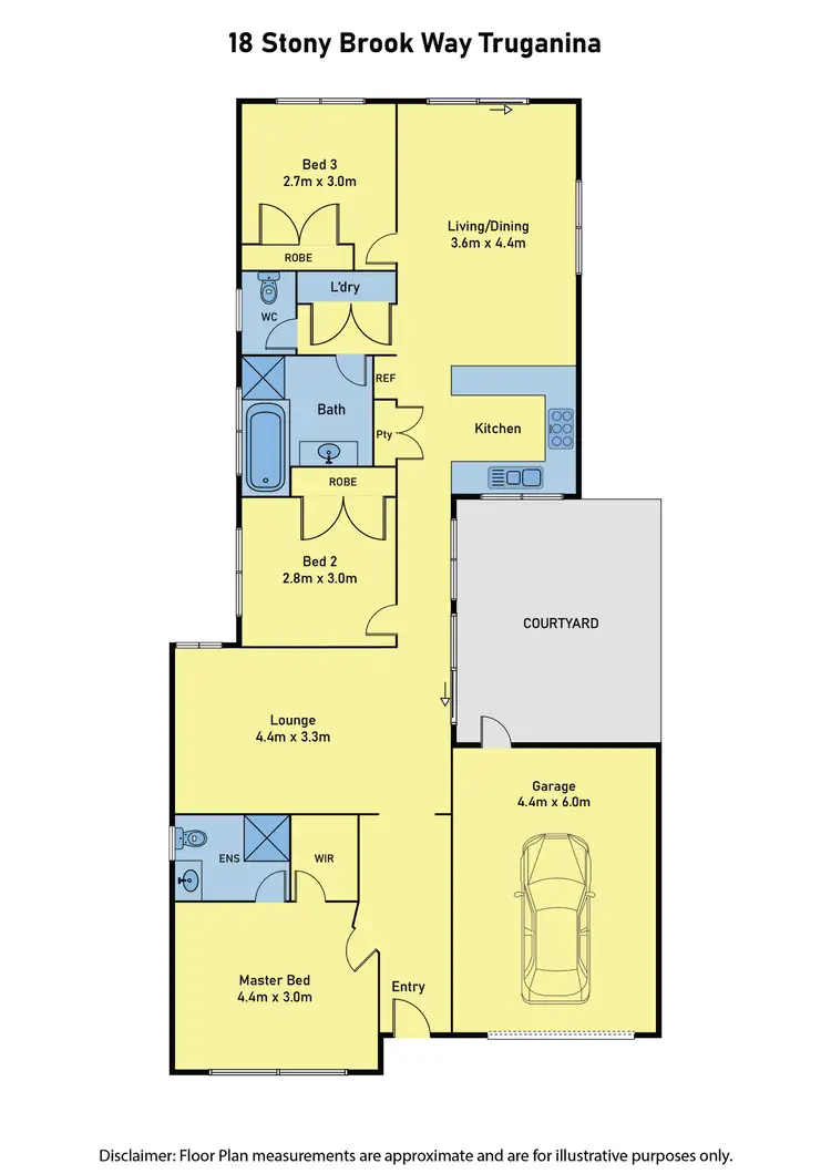 Floorplan of Homely house listing, 18 Stony Brook Way, Truganina VIC 3029