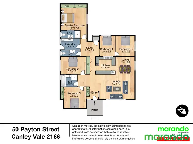 Floorplan of Homely house listing, 50 Payton Street, Canley Vale NSW 2166