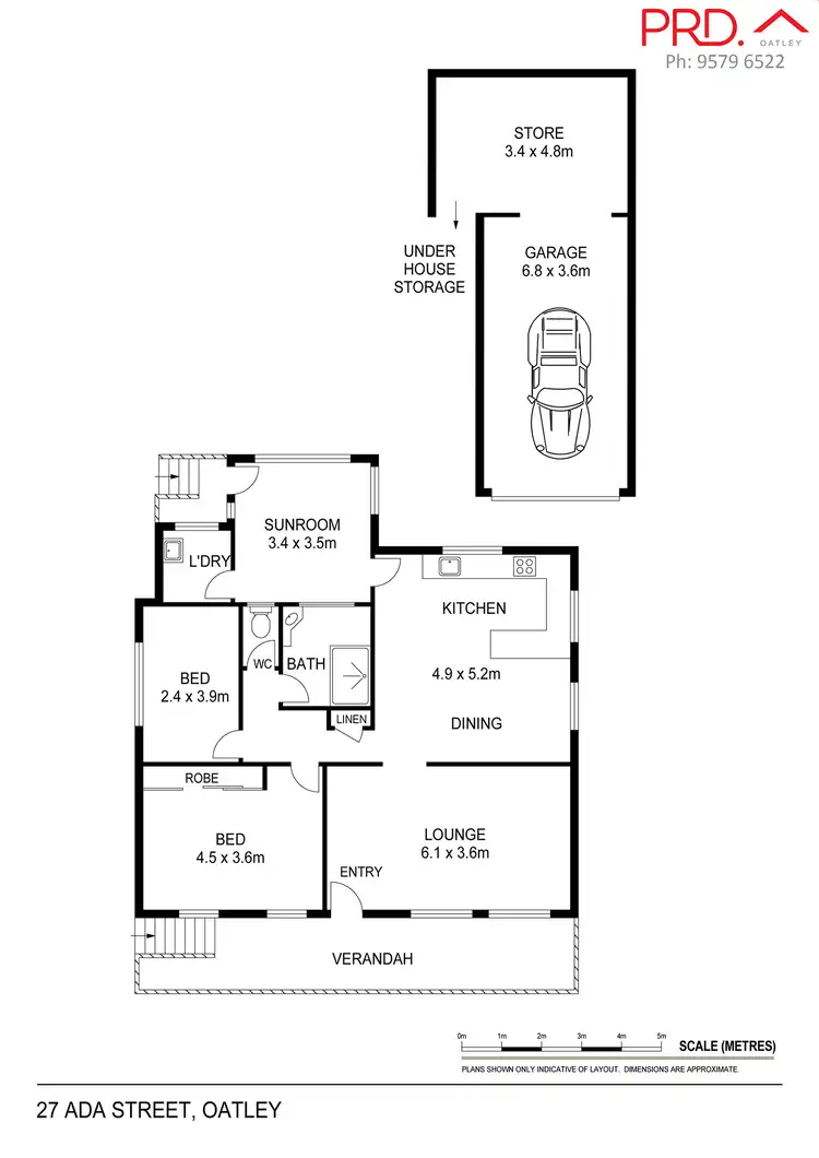 Floorplan of Homely house listing, 27 Ada Street, Oatley NSW 2223