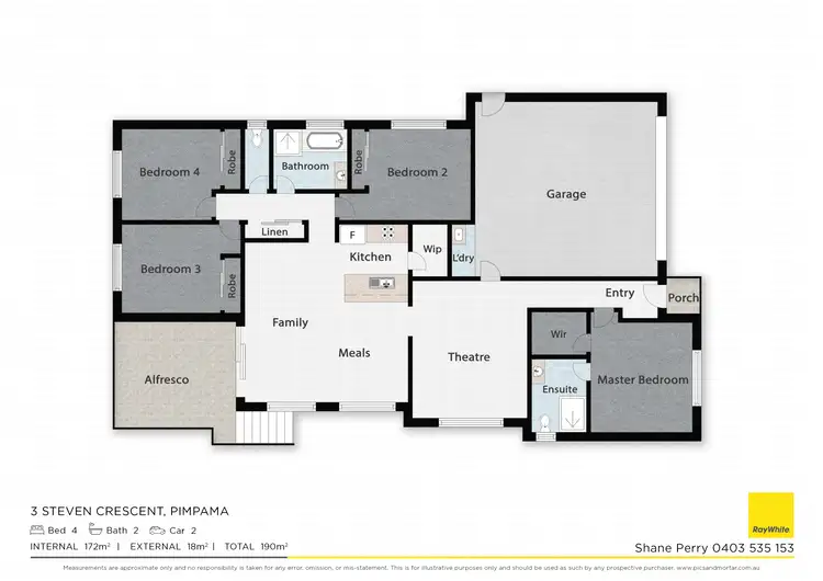Floorplan of Homely house listing, 3 Steven Crescent, Pimpama QLD 4209
