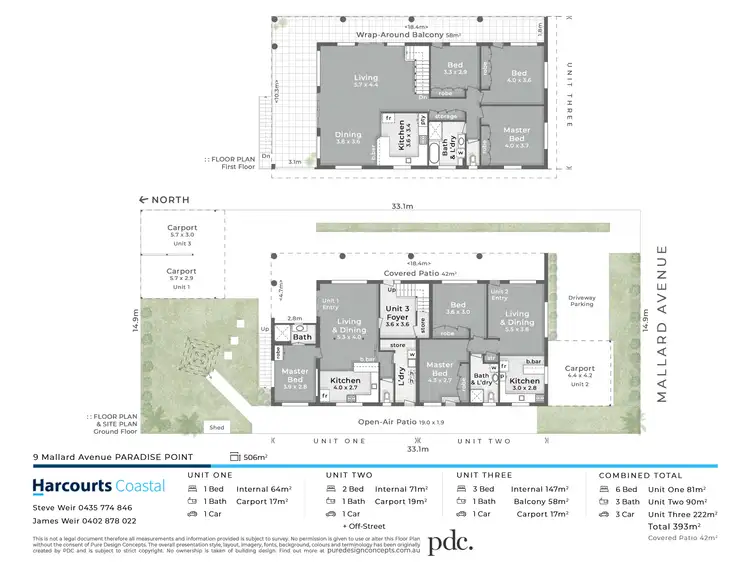 Floorplan of Homely house listing, 9 Mallard Avenue, Paradise Point QLD 4216