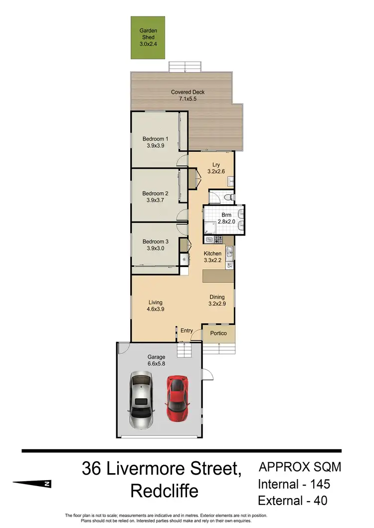 Floorplan of Homely house listing, 36 Livermore Street, Redcliffe QLD 4020