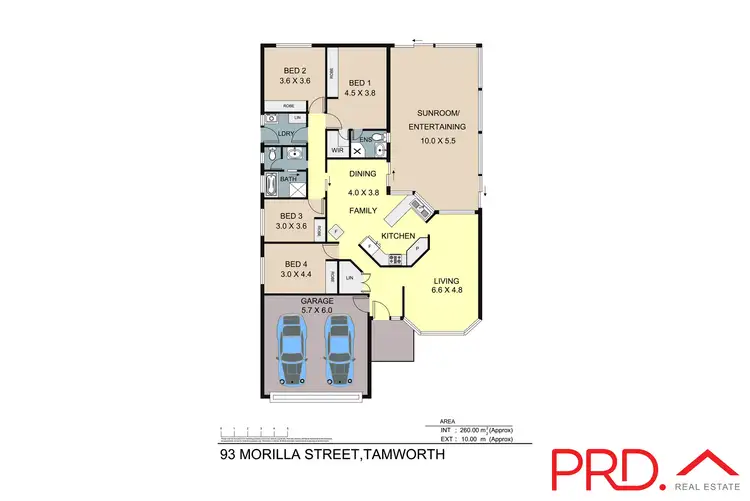 Floorplan of Homely house listing, 93 Morilla Street, Tamworth NSW 2340