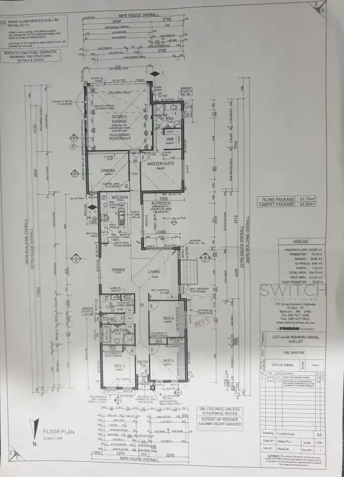 Floorplan of Homely house listing, 11 Minikin Drive, Aveley WA 6069
