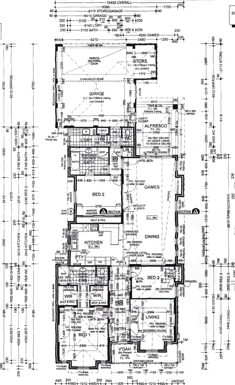 Floorplan of Homely house listing, 8 Elmina Avenue, Ellenbrook WA 6069