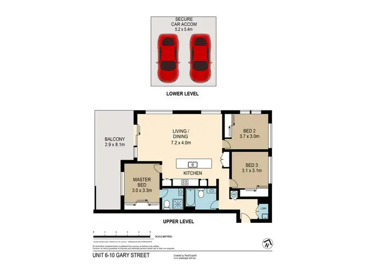 Floorplan of Homely unit listing, 6/10 Gary Street, Morningside QLD 4170