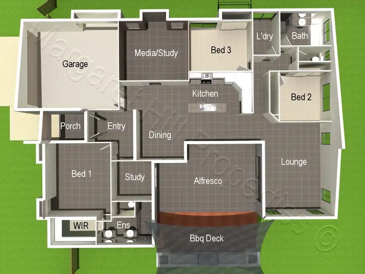 Floorplan of Homely house listing, 16 Dragon Flower Avenue, Mount Low QLD 4818