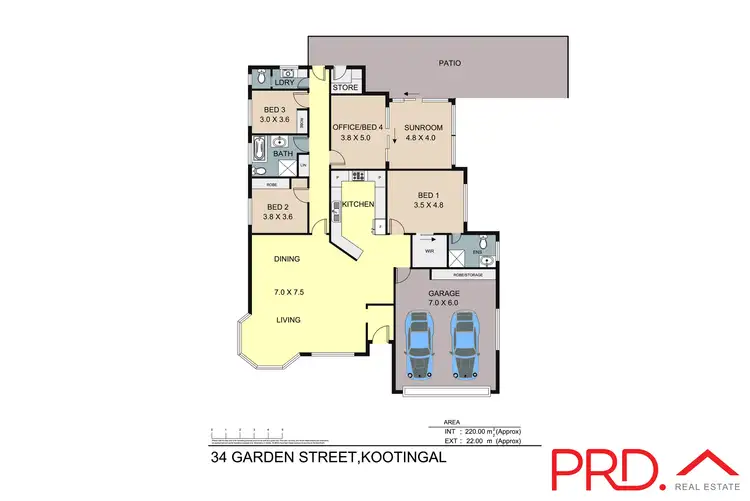 Floorplan of Homely house listing, 34 Garden Street, Kootingal NSW 2352