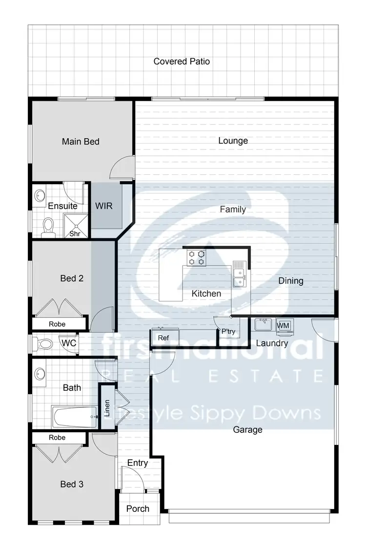 Floorplan of Homely house listing, 17 Riveroak Way, Sippy Downs QLD 4556
