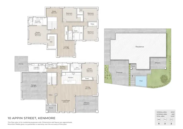 Floorplan of Homely house listing, 10 Appin Street, Kenmore QLD 4069