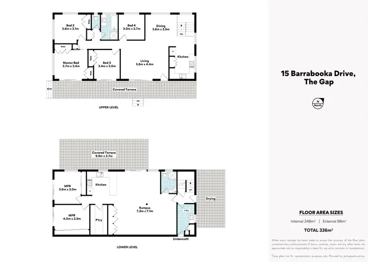 Floorplan of Homely house listing, 15 Barrabooka Drive, The Gap QLD 4061