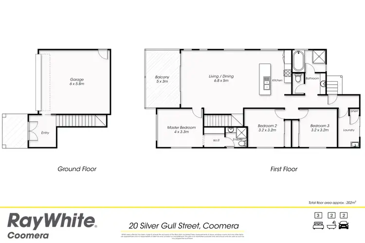 Floorplan of Homely house listing, 20 Silver Gull Street, Coomera QLD 4209