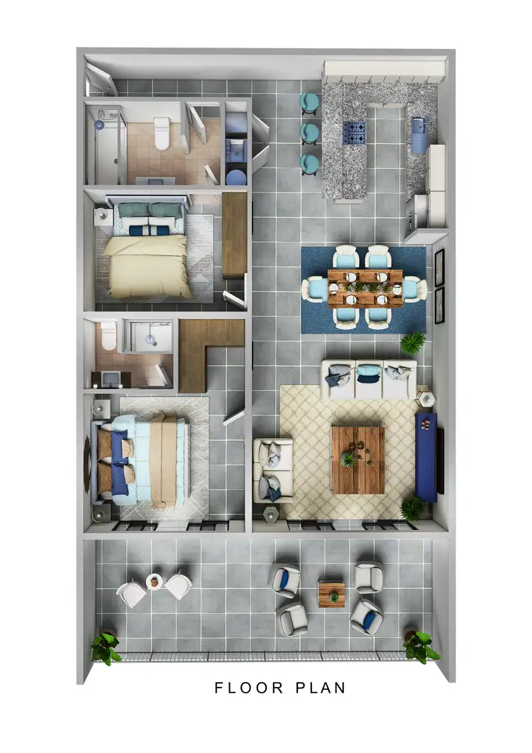 Floorplan of Homely unit listing, 24/21 Shute Harbour Road, Cannonvale QLD 4802