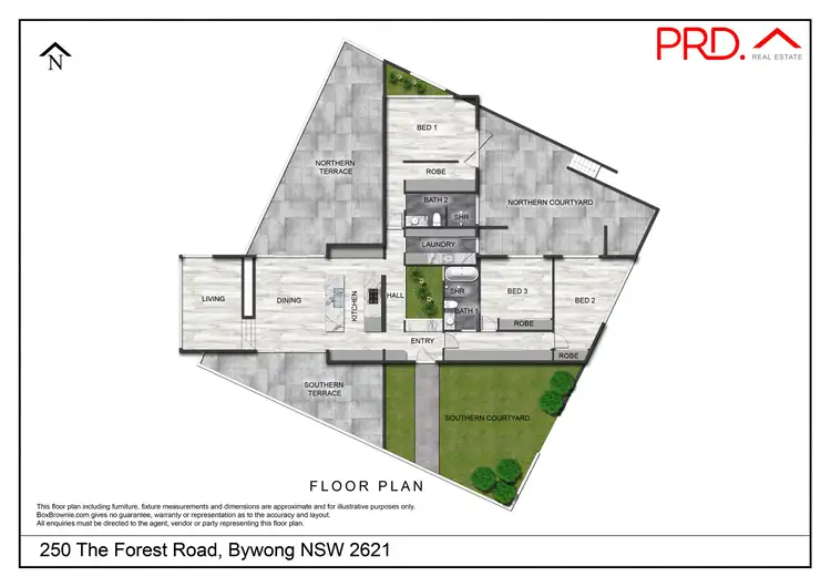 Floorplan of Homely rural property listing, 250 The Forest Road, Bywong NSW 2621