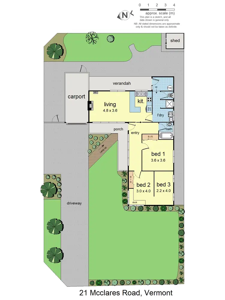 Floorplan of Homely house listing, 21 McClares Road, Vermont VIC 3133
