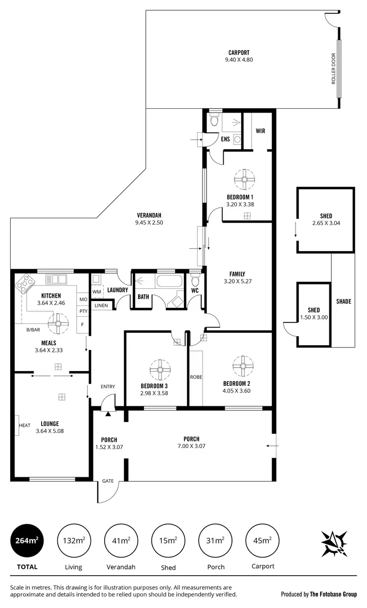 Floorplan of Homely house listing, 13 Roper Street, Salisbury SA 5108