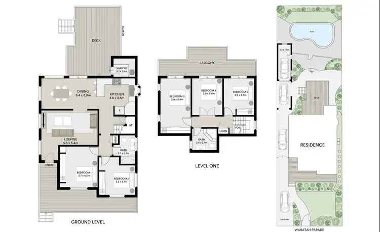 Floorplan of Homely house listing, 47C Waratah Parade, Narraweena NSW 2099