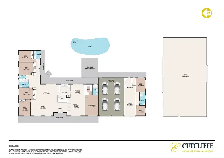 Floorplan of Homely rural property listing, 58 Boomerang Drive, Glossodia NSW 2756